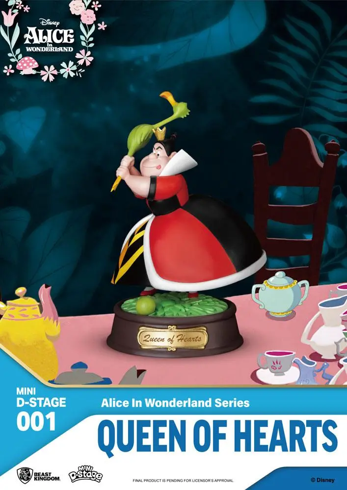 Alice in Wonderland Mini Diorama Stage Sošky 6-balenie 10 cm produktová fotografia