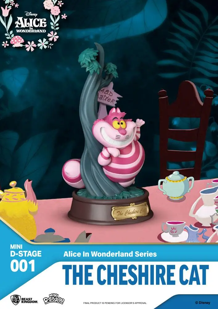 Alice in Wonderland Mini Diorama Stage Sošky 6-balenie 10 cm produktová fotografia