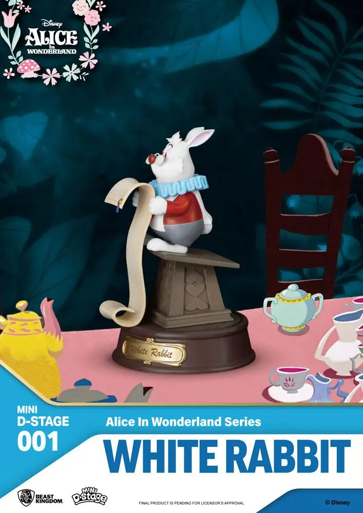 Alice in Wonderland Mini Diorama Stage Sošky 6-balenie 10 cm produktová fotografia