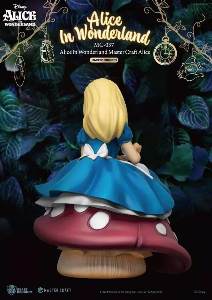 Alice In Wonderland Master Craft Socha Alica Špeciálna Edícia 36 cm produktová fotografia