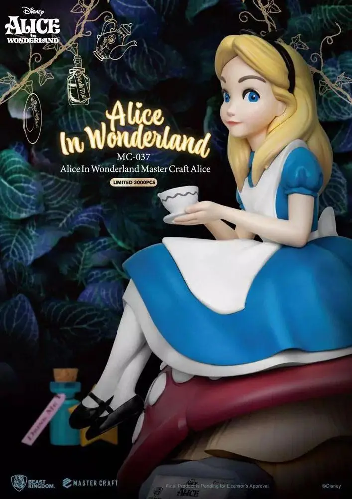 Alice In Wonderland Master Craft Socha Alica Špeciálna Edícia 36 cm produktová fotografia