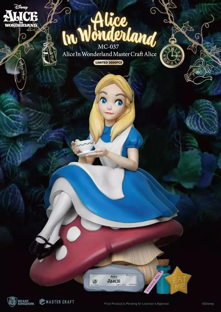 Alice In Wonderland Master Craft Socha Alica Špeciálna Edícia 36 cm produktová fotografia