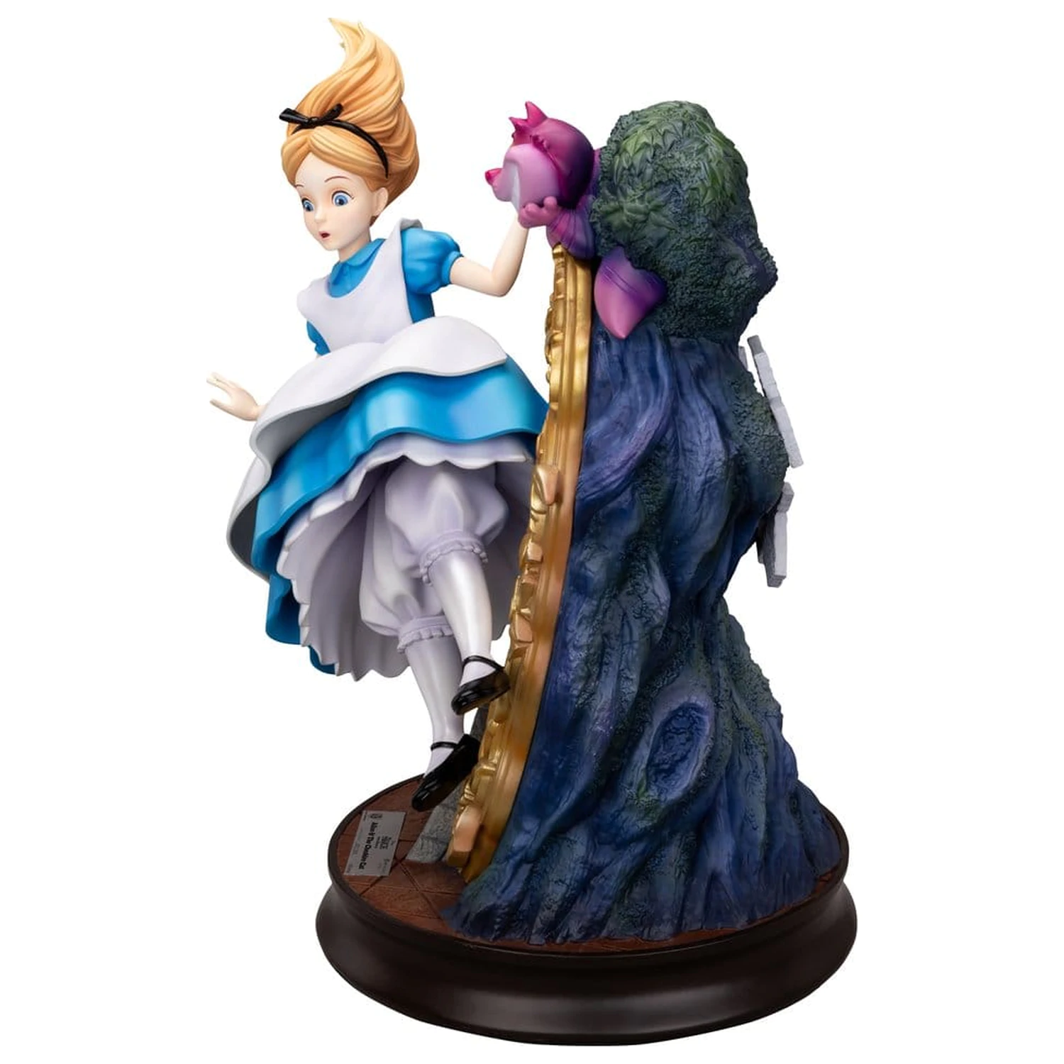 Alice in Wonderland Master Craft Socha Alice & The Cheshire Cat 40 cm produktová fotografia