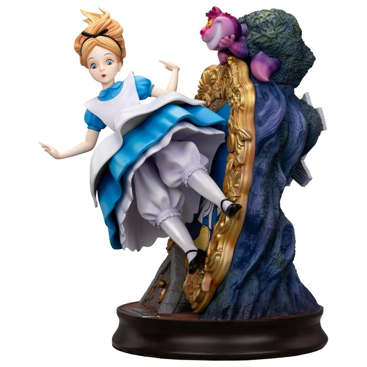 Alice in Wonderland Master Craft Socha Alice & The Cheshire Cat 40 cm produktová fotografia