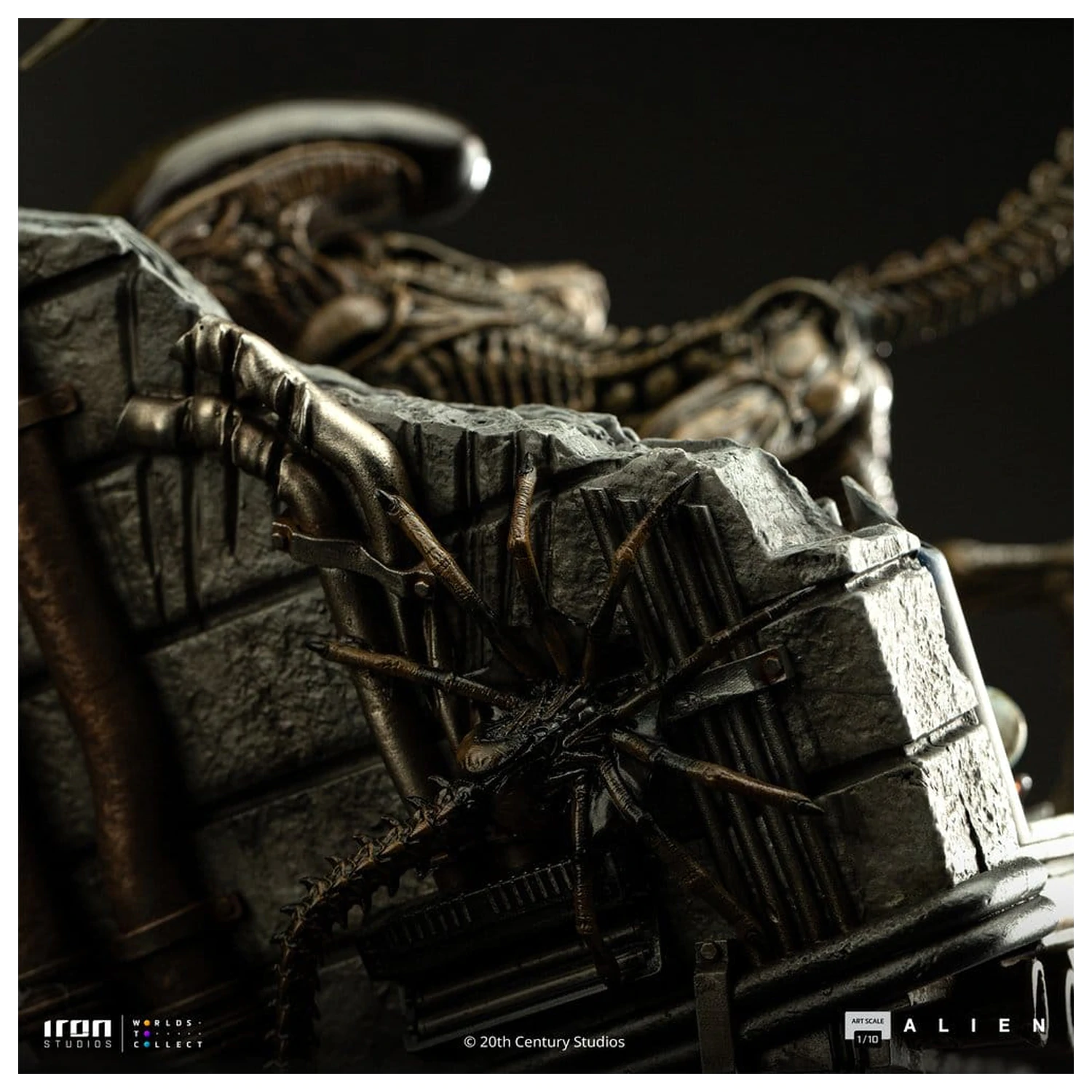 Alien 3 Art Scale Socha 1/10 Ellen Ripley a Dog Alien 23 cm produktová fotografia