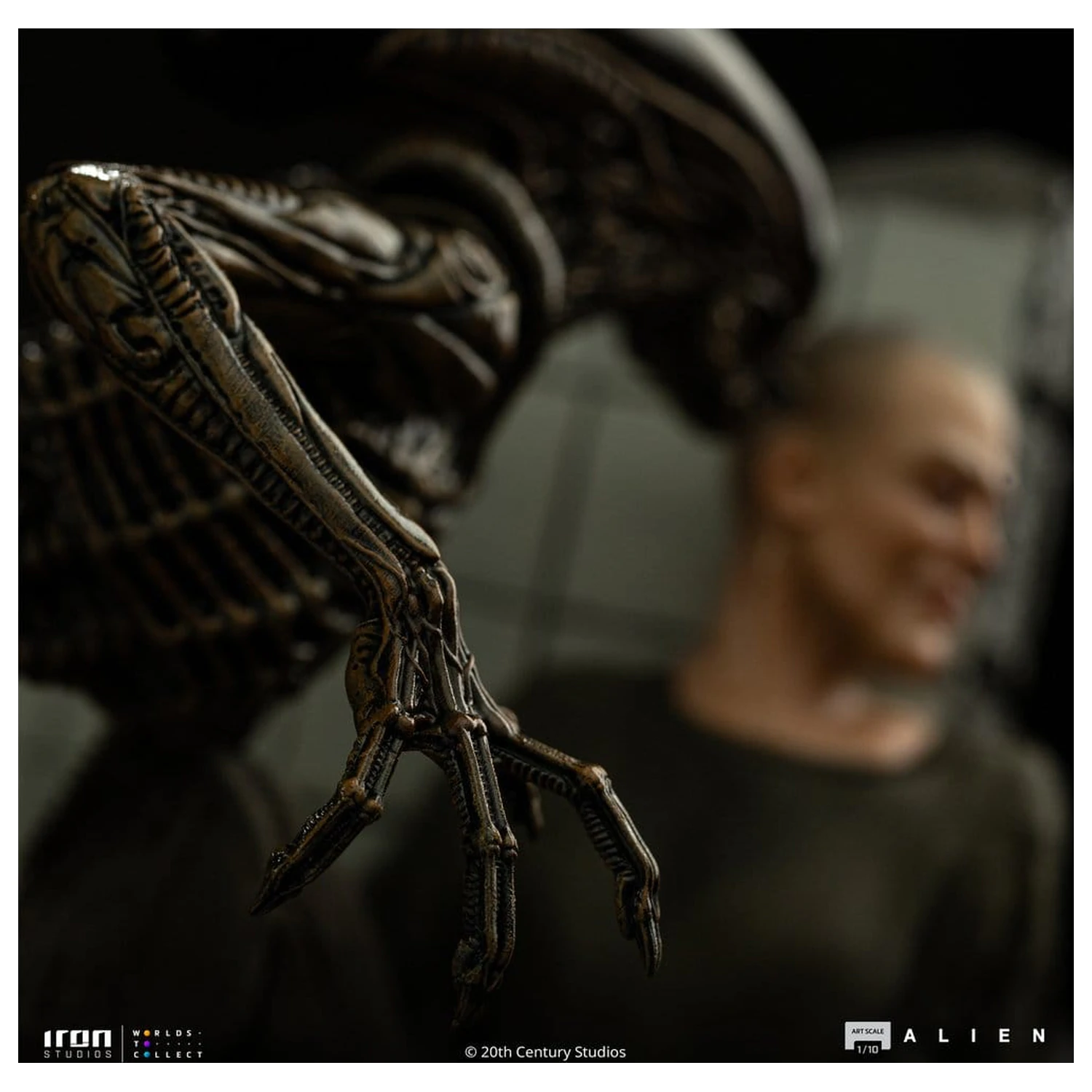 Alien 3 Art Scale Socha 1/10 Ellen Ripley a Dog Alien 23 cm produktová fotografia