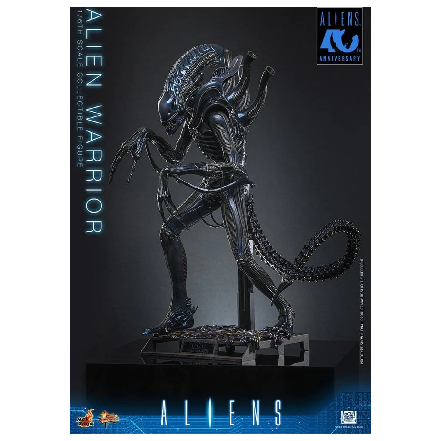 Alien Movie Masterpiece akčná figúrka 1/6 Alien Warrior 39 cm produktová fotografia