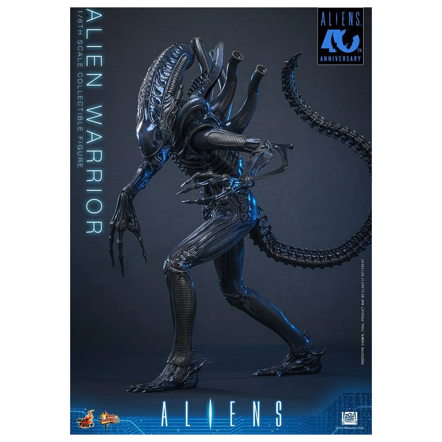 Alien Movie Masterpiece akčná figúrka 1/6 Alien Warrior 39 cm produktová fotografia