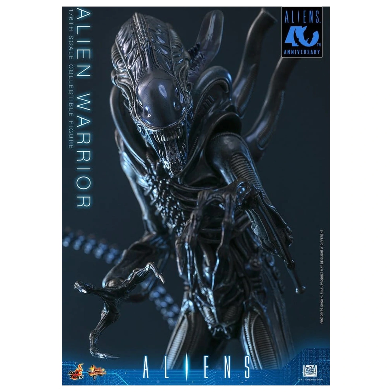 Alien Movie Masterpiece akčná figúrka 1/6 Alien Warrior 39 cm produktová fotografia