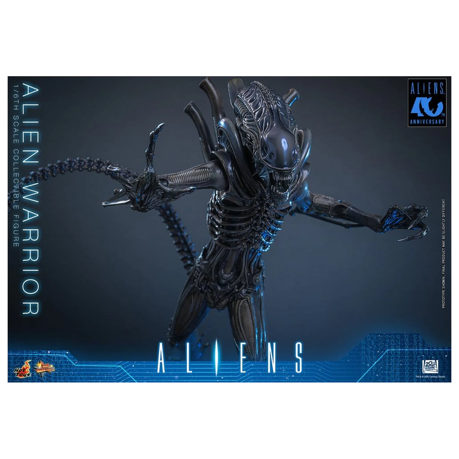 Alien Movie Masterpiece akčná figúrka 1/6 Alien Warrior 39 cm produktová fotografia