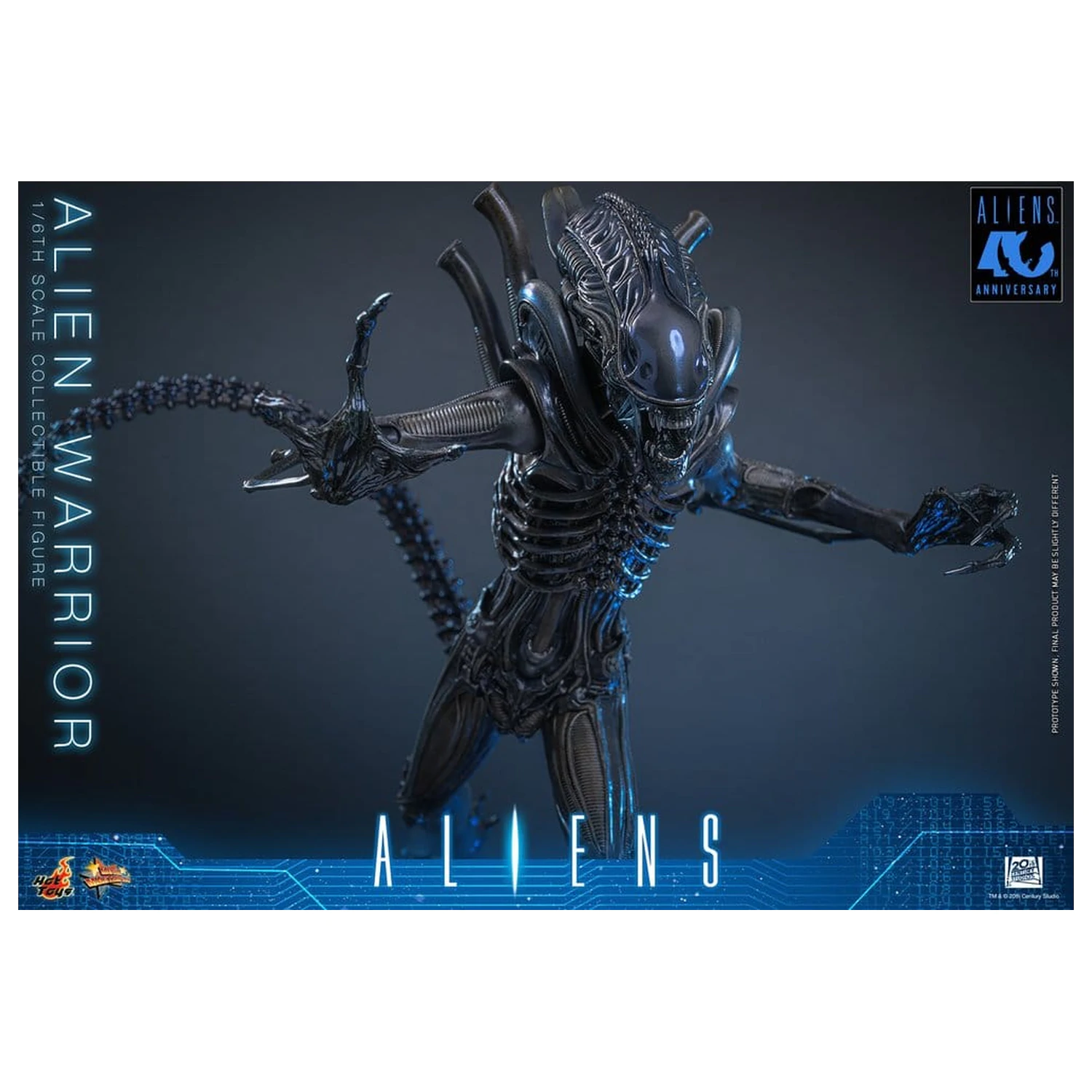 Alien Movie Masterpiece akčná figúrka 1/6 Alien Warrior 39 cm produktová fotografia