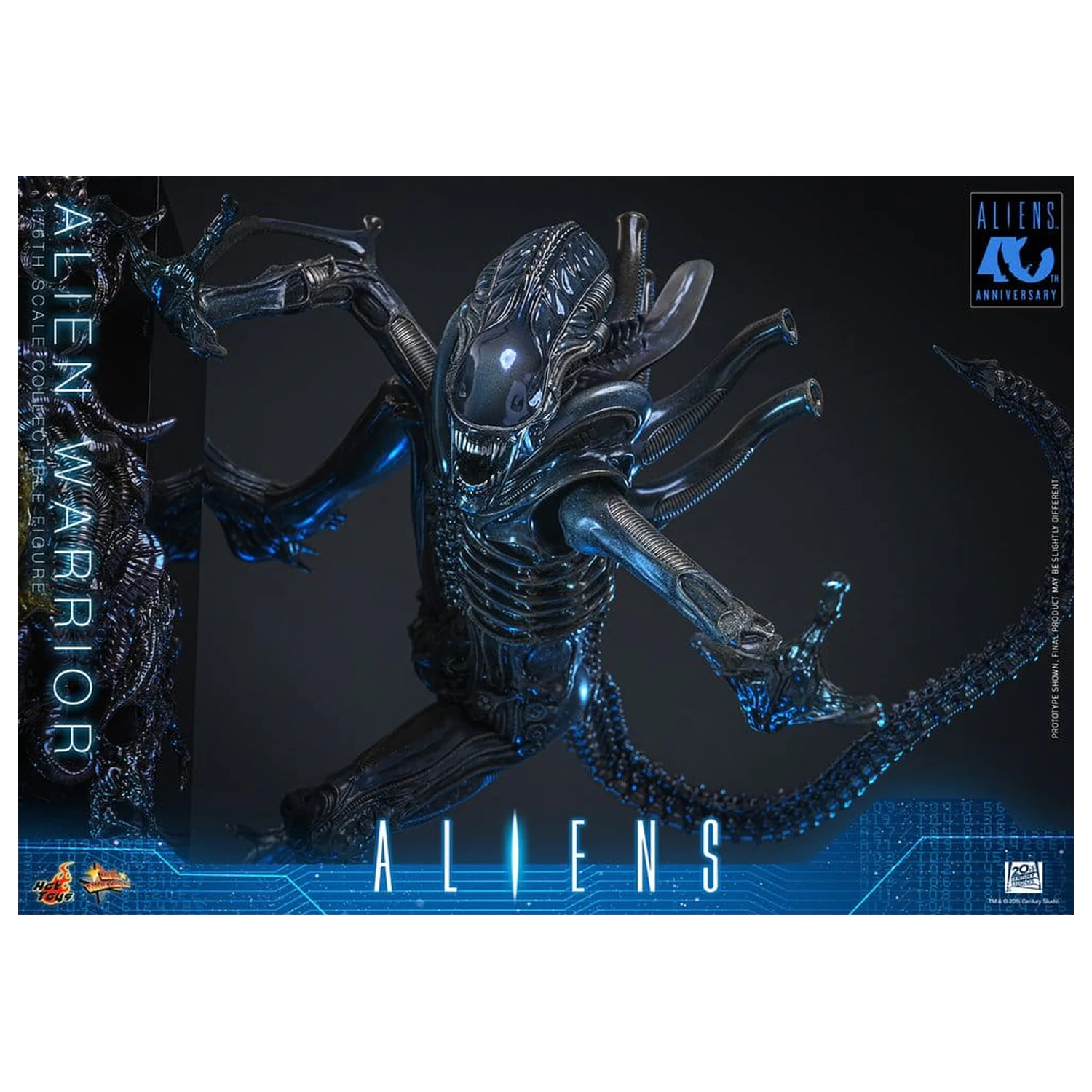 Alien Movie Masterpiece akčná figúrka 1/6 Alien Warrior 39 cm produktová fotografia