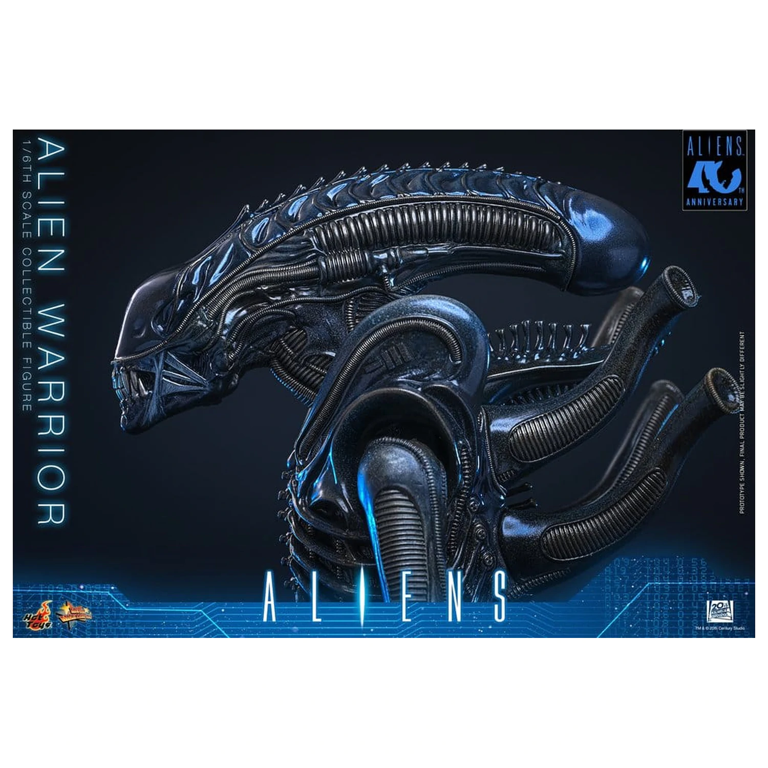 Alien Movie Masterpiece akčná figúrka 1/6 Alien Warrior 39 cm produktová fotografia