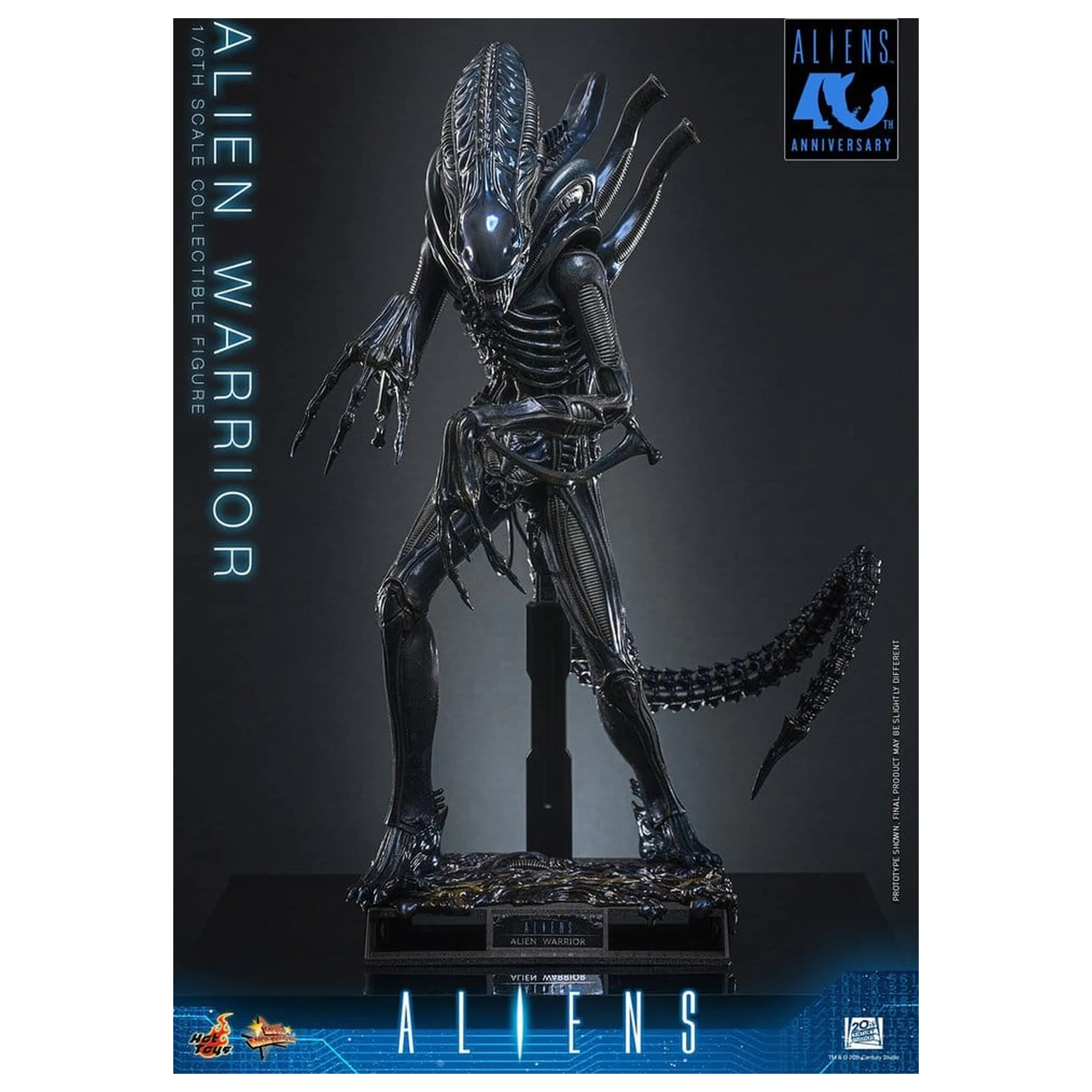Alien Movie Masterpiece akčná figúrka 1/6 Alien Warrior 39 cm produktová fotografia