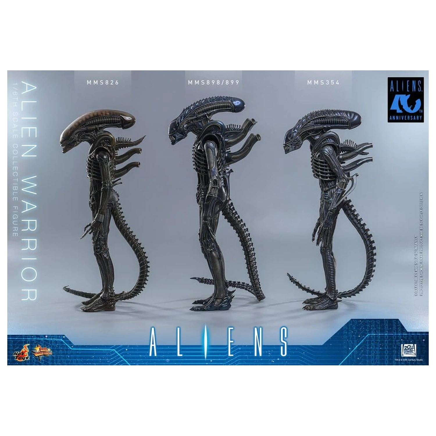 Alien Movie Masterpiece akčná figúrka 1/6 Alien Warrior 39 cm produktová fotografia