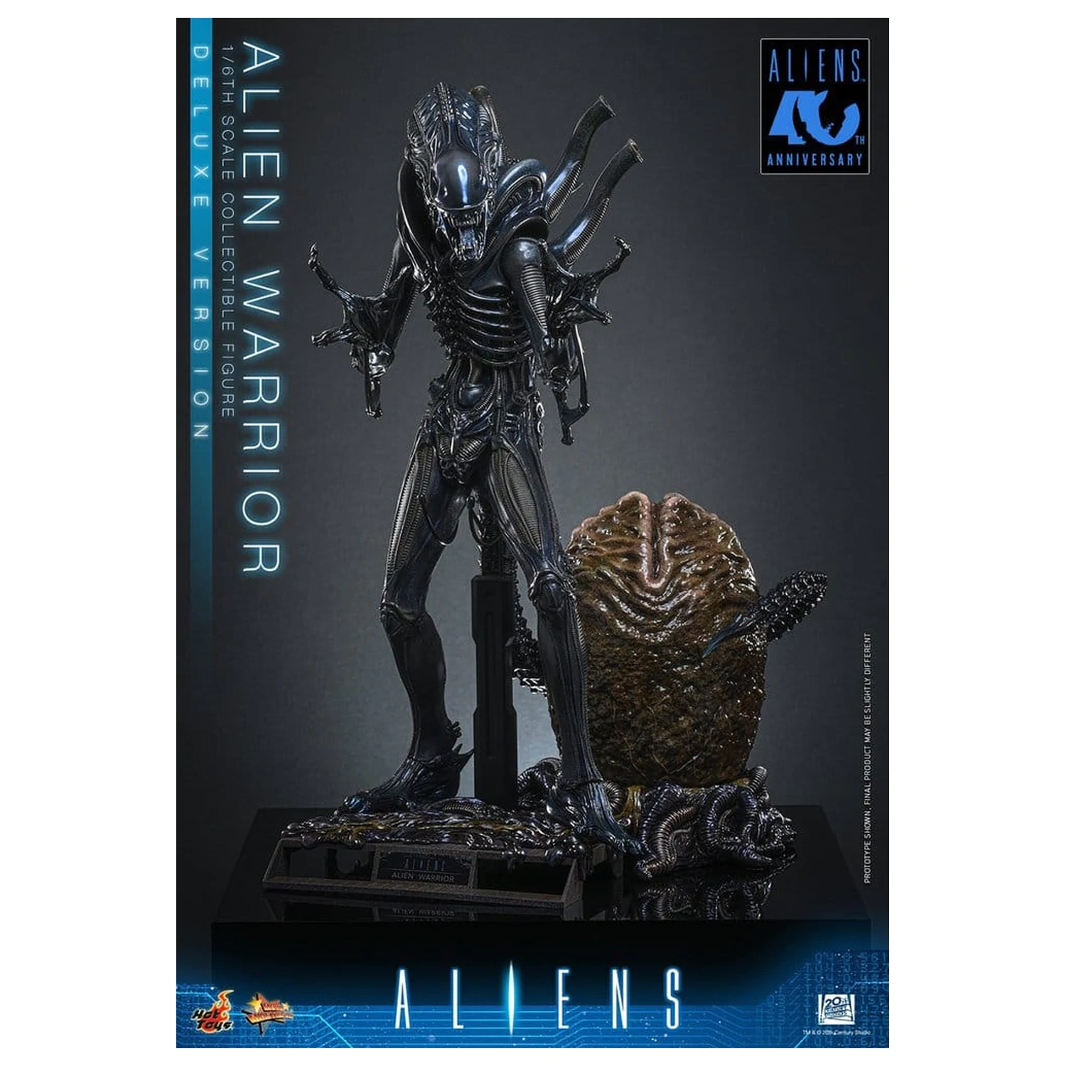 Alien Movie Masterpiece akčná figúrka 1/6 Alien Warrior (Deluxe Version) 39 cm produktová fotografia