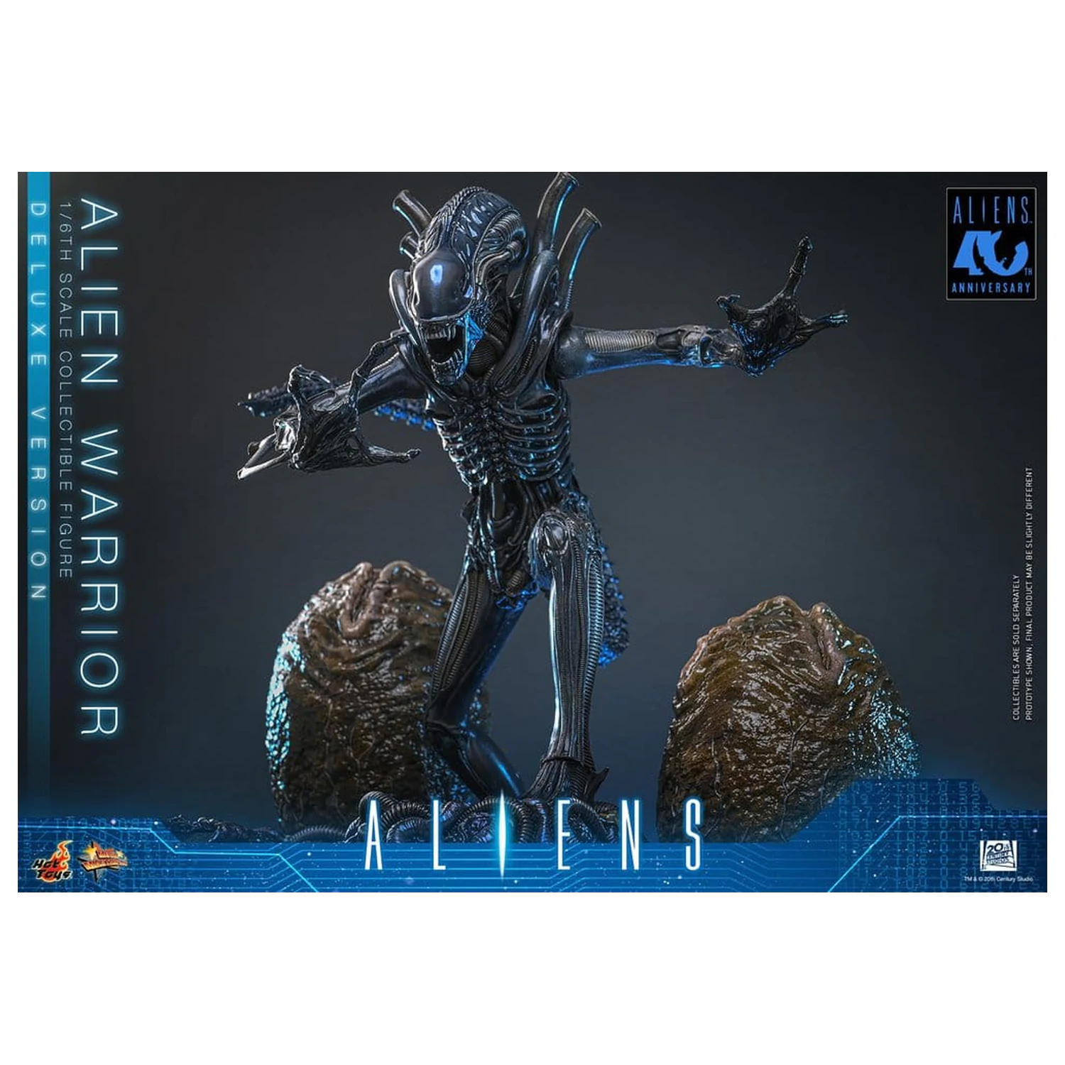 Alien Movie Masterpiece akčná figúrka 1/6 Alien Warrior (Deluxe Version) 39 cm produktová fotografia