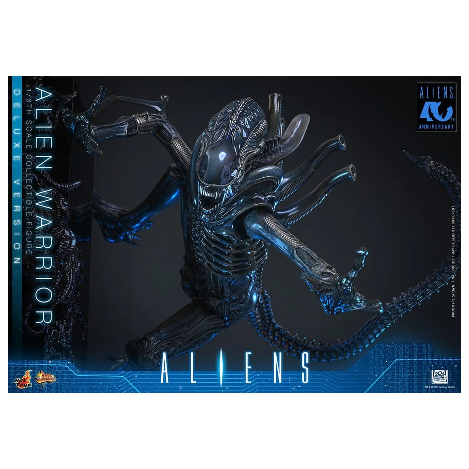 Alien Movie Masterpiece akčná figúrka 1/6 Alien Warrior (Deluxe Version) 39 cm produktová fotografia