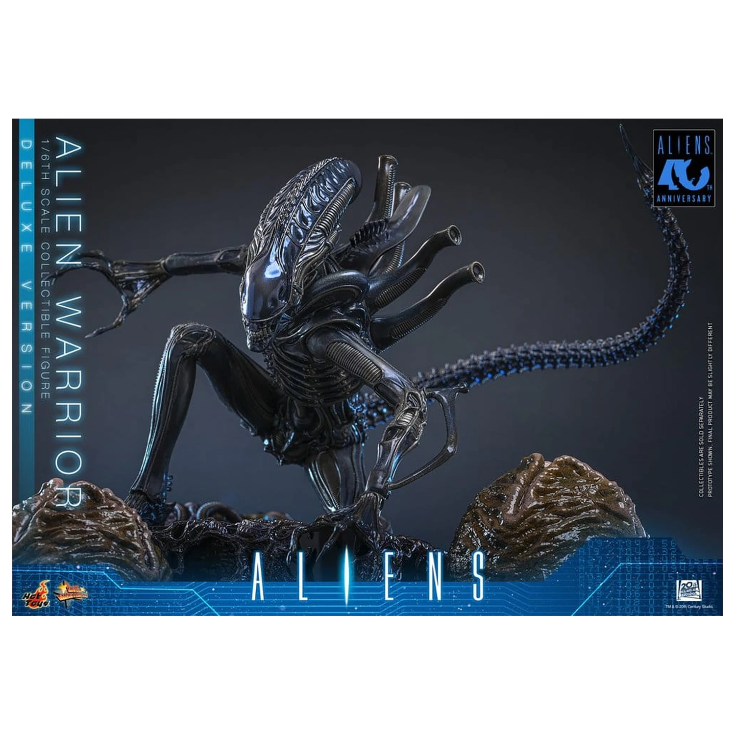 Alien Movie Masterpiece akčná figúrka 1/6 Alien Warrior (Deluxe Version) 39 cm produktová fotografia