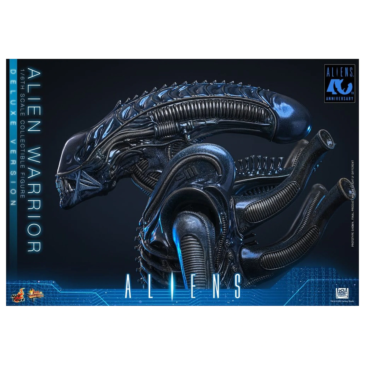 Alien Movie Masterpiece akčná figúrka 1/6 Alien Warrior (Deluxe Version) 39 cm produktová fotografia