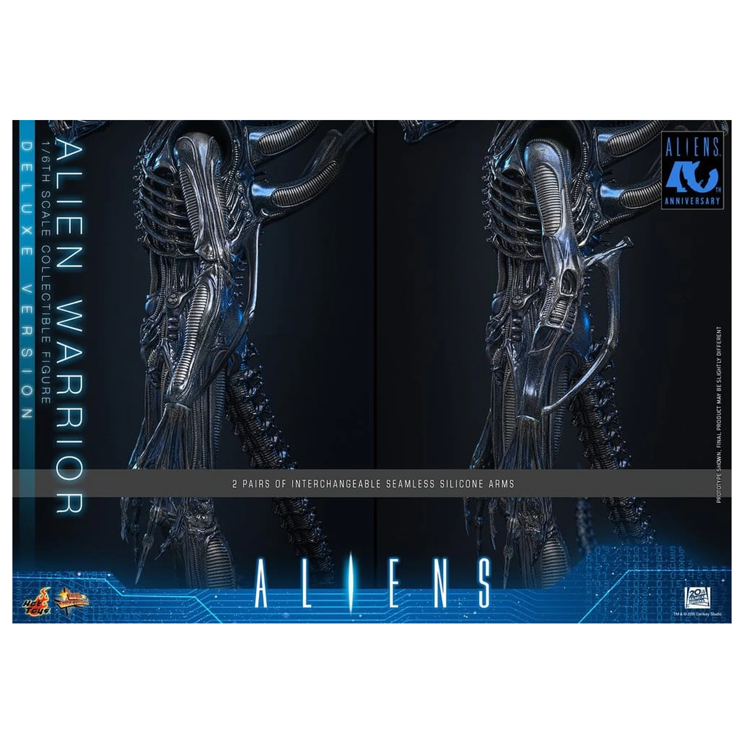 Alien Movie Masterpiece akčná figúrka 1/6 Alien Warrior (Deluxe Version) 39 cm produktová fotografia