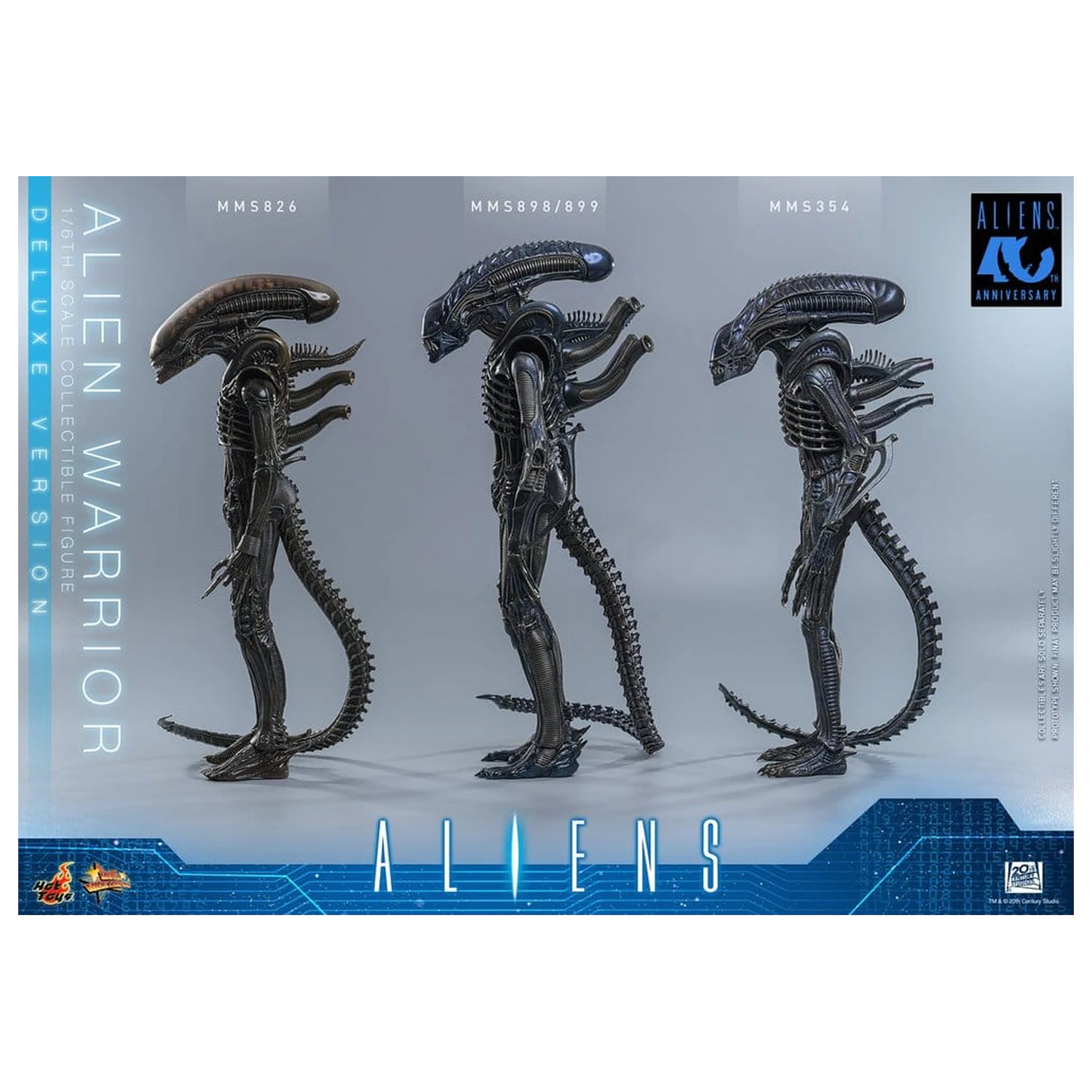 Alien Movie Masterpiece akčná figúrka 1/6 Alien Warrior (Deluxe Version) 39 cm produktová fotografia