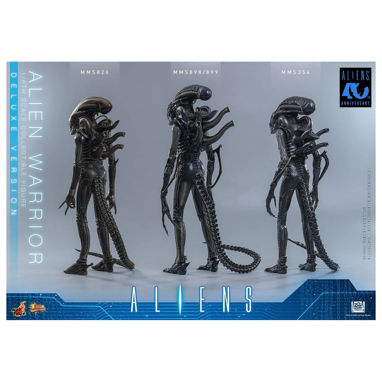 Alien Movie Masterpiece akčná figúrka 1/6 Alien Warrior (Deluxe Version) 39 cm produktová fotografia