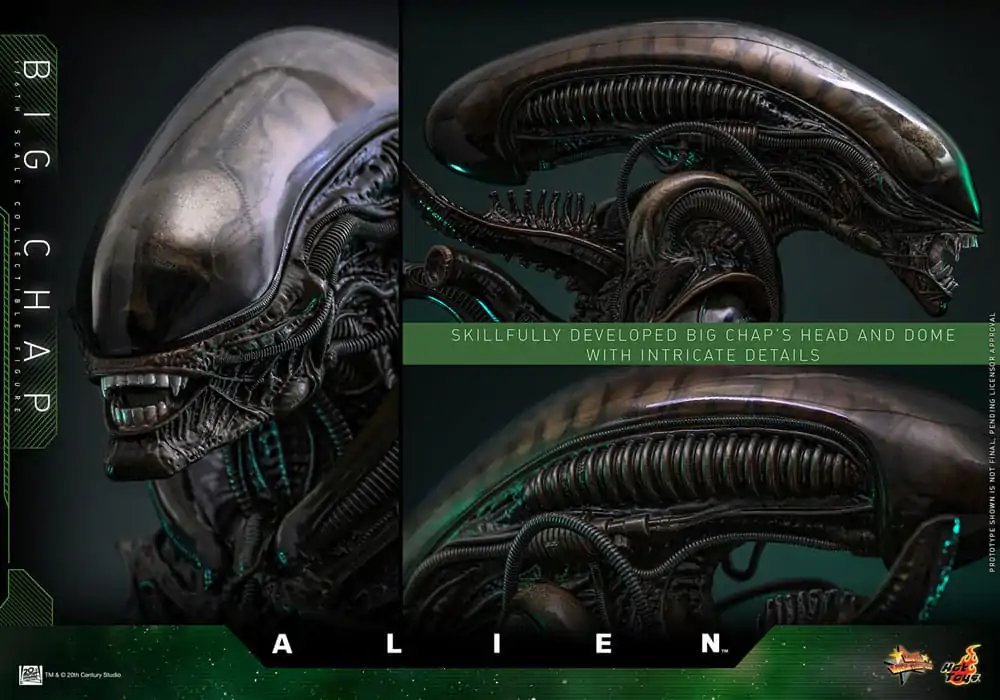 Alien Movie Masterpiece akčná figúrka 1/6 Big Chap 36 cm produktová fotografia