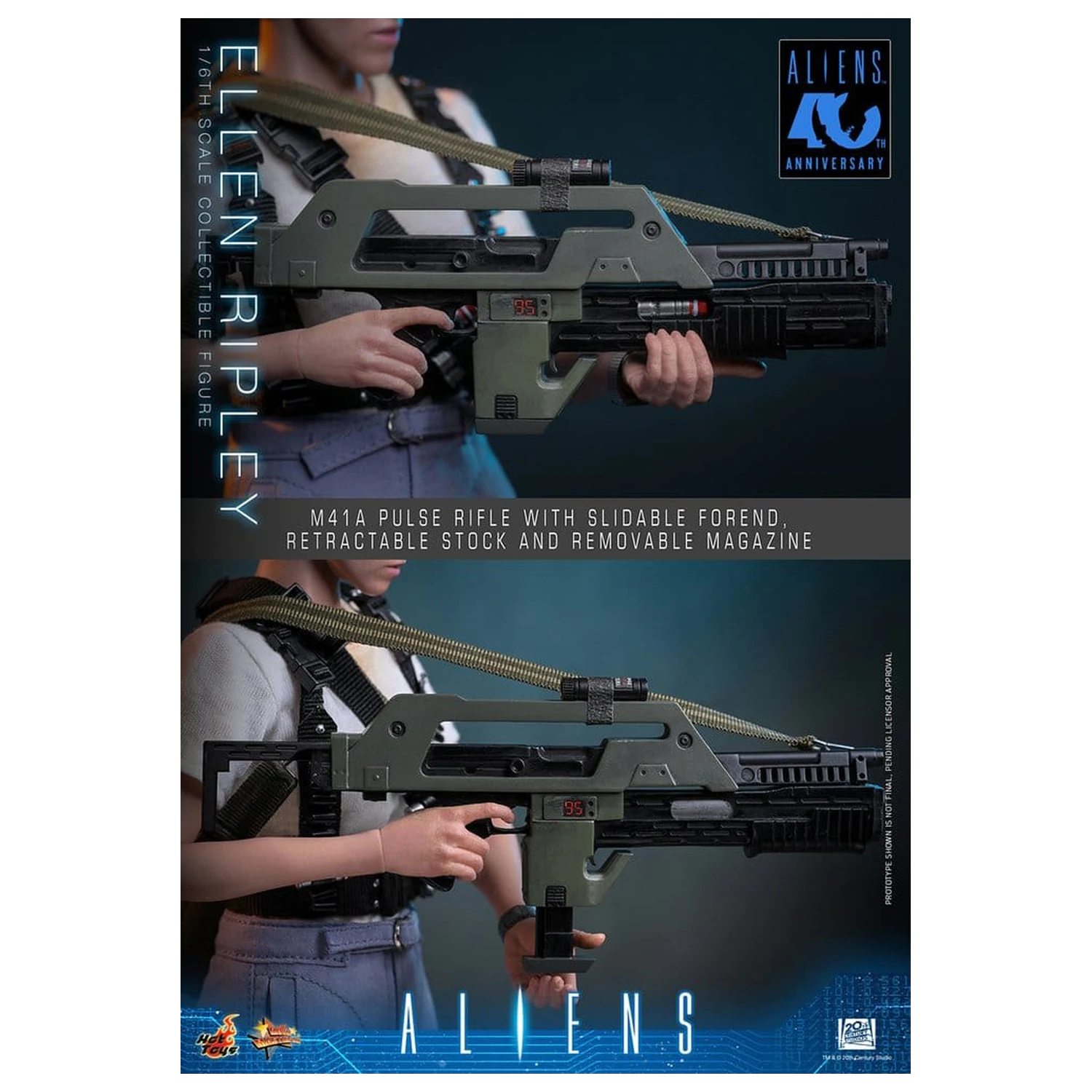 Alien Movie Masterpiece akčná figúrka 1/6 Ellen Ripley 30 cm produktová fotografia