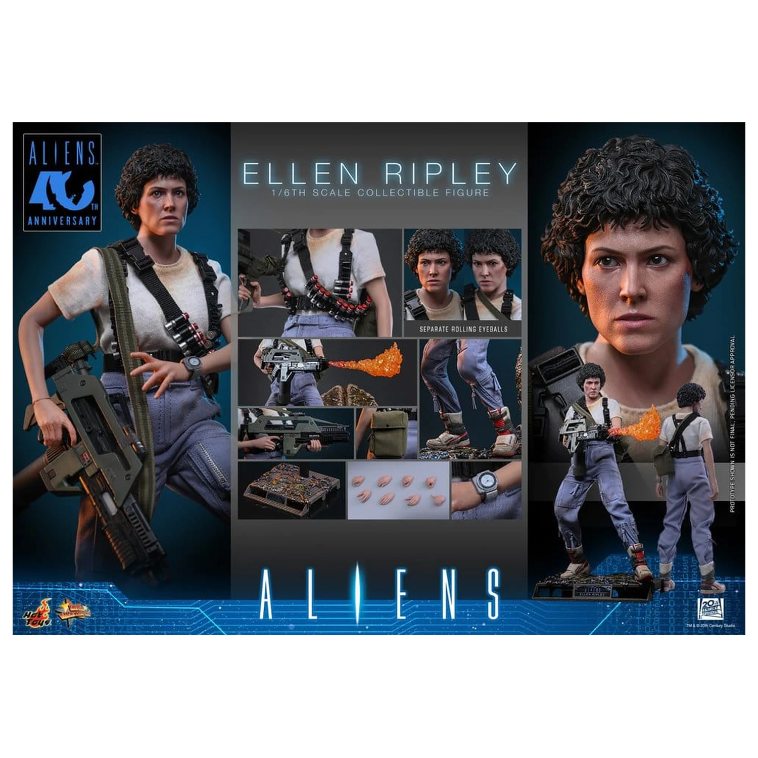 Alien Movie Masterpiece akčná figúrka 1/6 Ellen Ripley 30 cm produktová fotografia