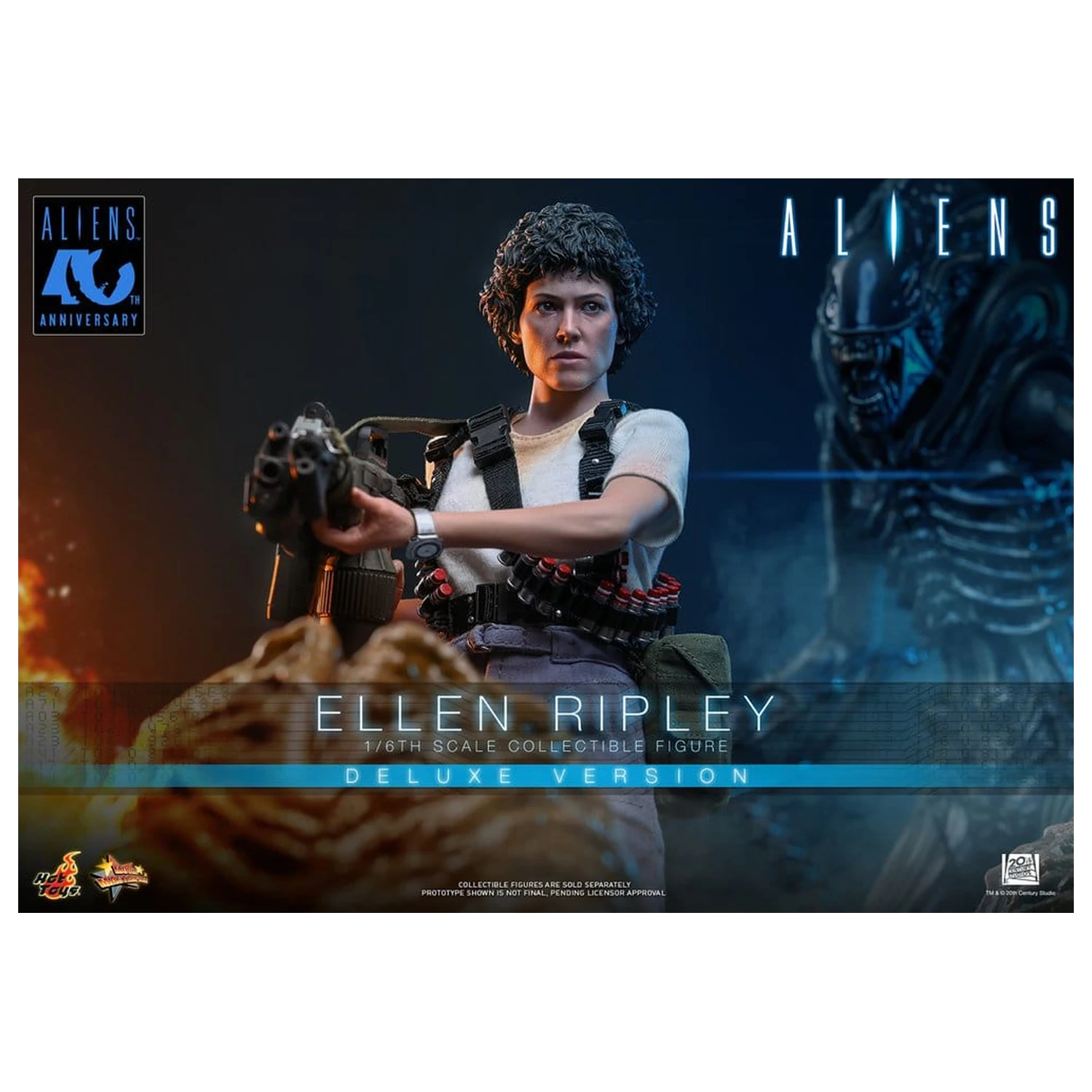 Alien Movie Masterpiece akčná figúrka 1/6 Ellen Ripley (Deluxe Version) 30 cm produktová fotografia