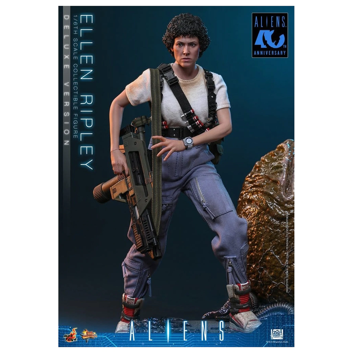 Alien Movie Masterpiece akčná figúrka 1/6 Ellen Ripley (Deluxe Version) 30 cm produktová fotografia