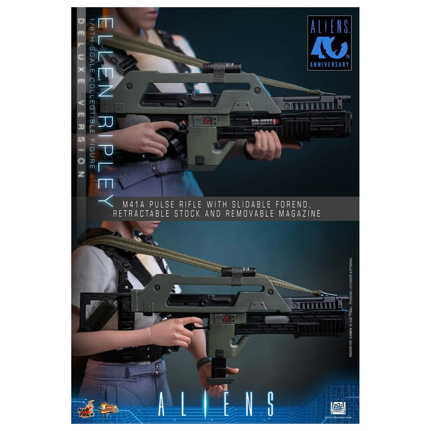 Alien Movie Masterpiece akčná figúrka 1/6 Ellen Ripley (Deluxe Version) 30 cm produktová fotografia