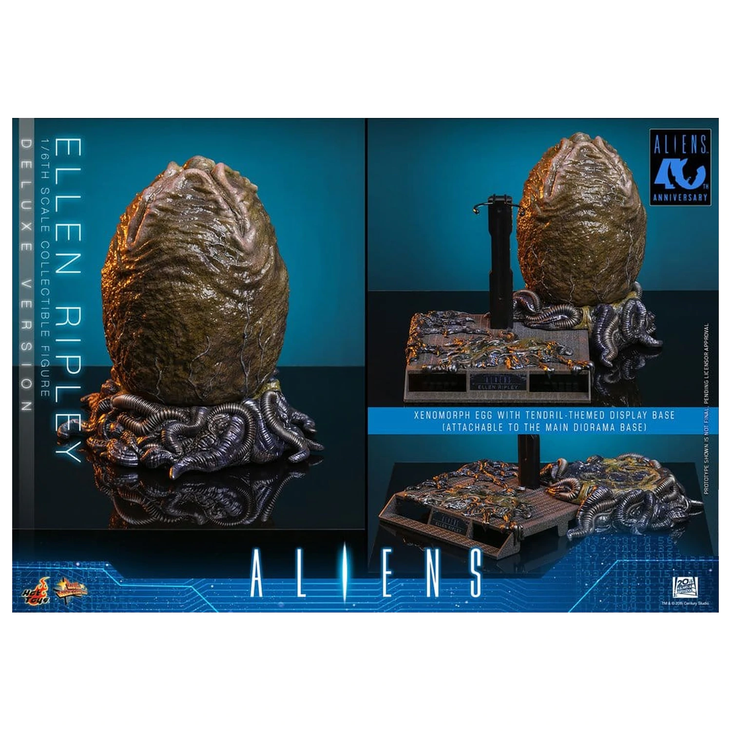 Alien Movie Masterpiece akčná figúrka 1/6 Ellen Ripley (Deluxe Version) 30 cm produktová fotografia