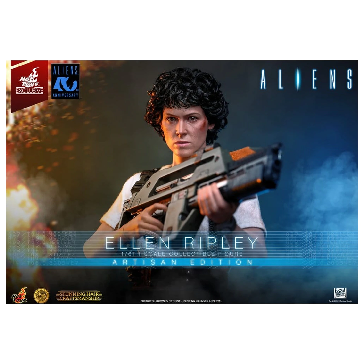 Alien Movie Masterpiece akčná figúrka 1/6 Ellen Ripley (Artisan Edition) 30 cm produktová fotografia