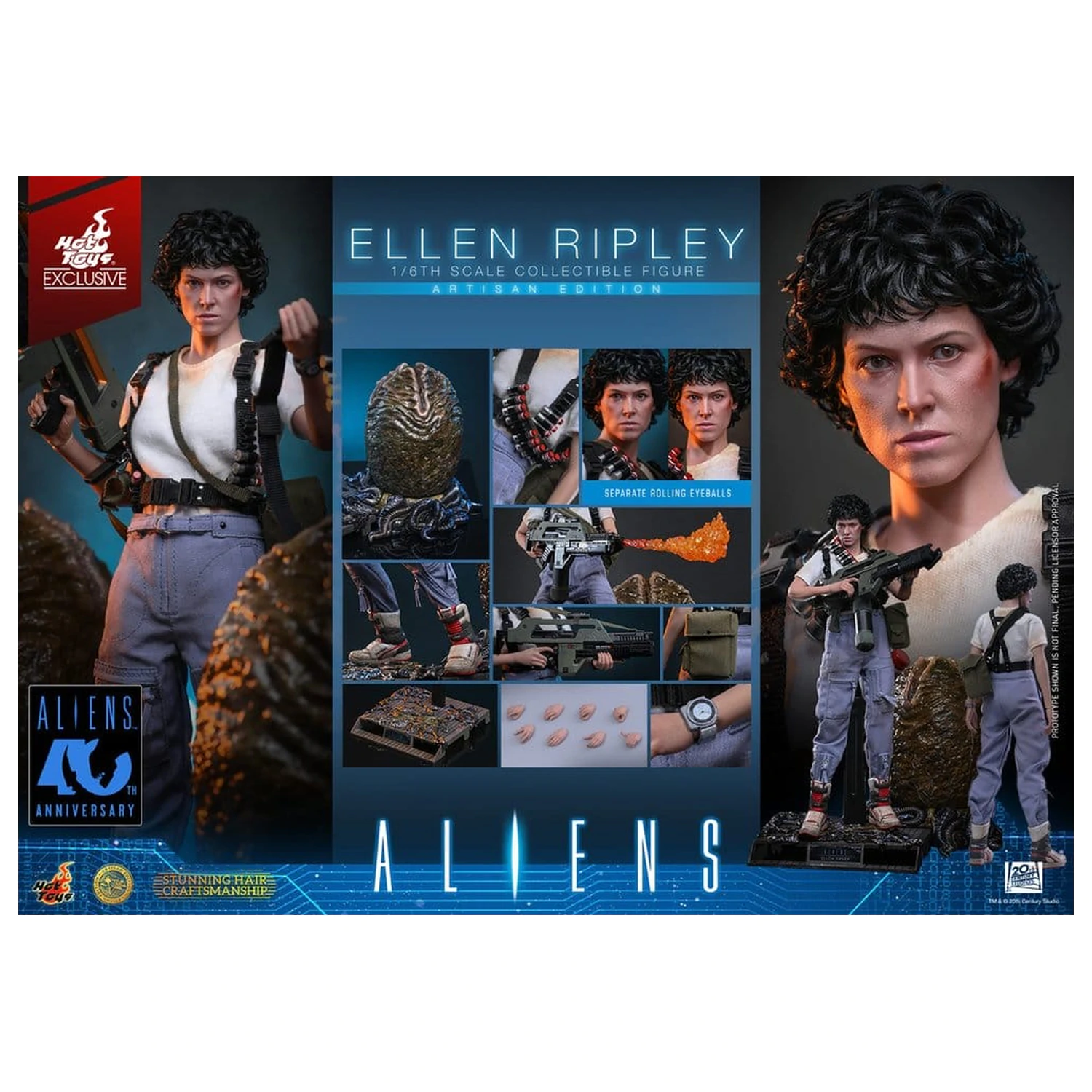 Alien Movie Masterpiece akčná figúrka 1/6 Ellen Ripley (Artisan Edition) 30 cm produktová fotografia