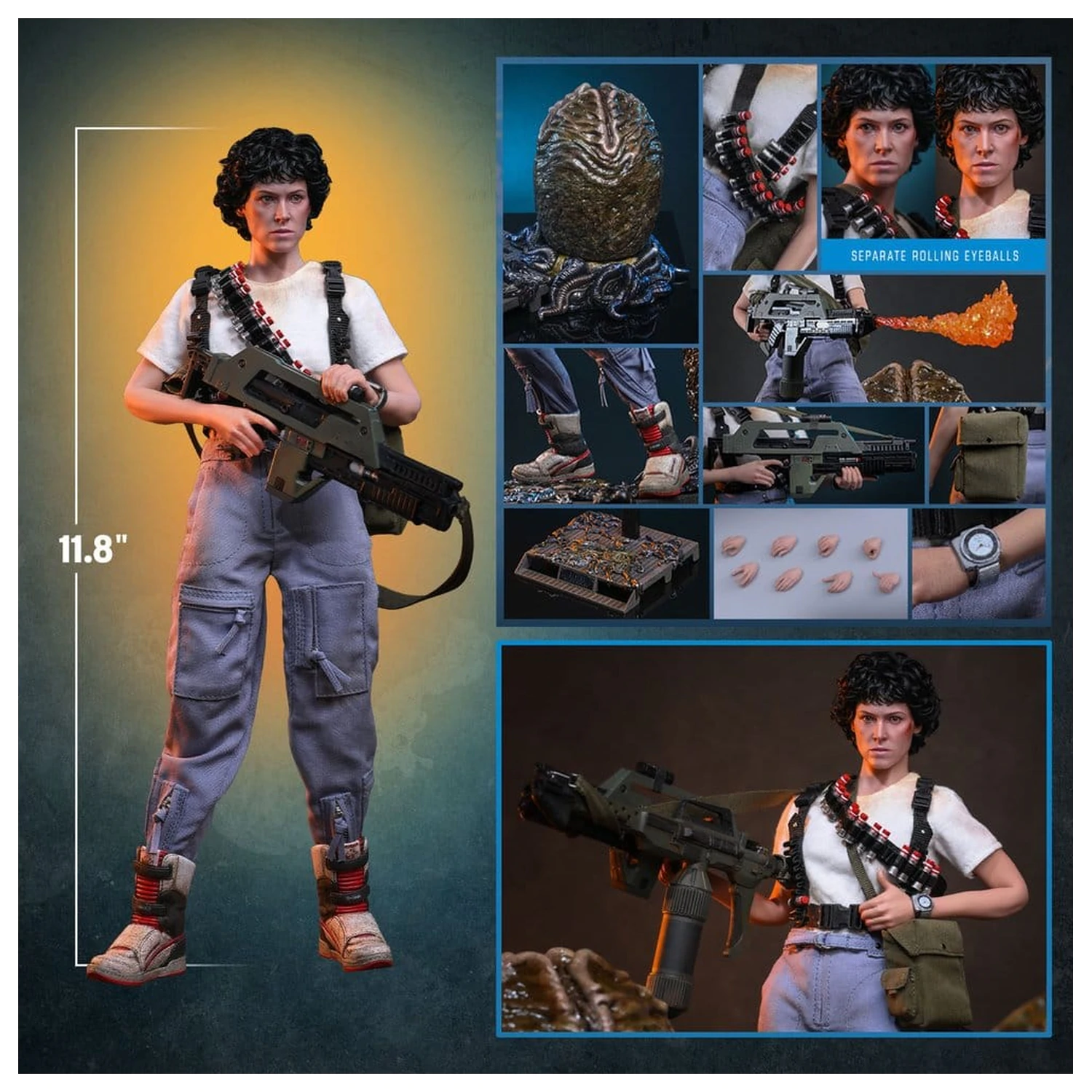 Alien Movie Masterpiece akčná figúrka 1/6 Ellen Ripley (Artisan Edition) 30 cm produktová fotografia