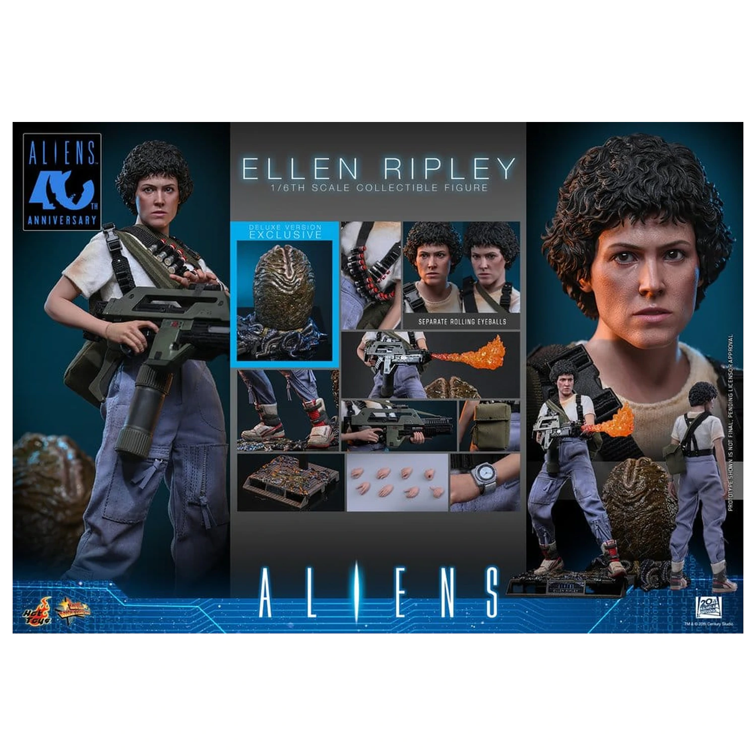 Alien Movie Masterpiece akčná figúrka 1/6 Ellen Ripley (Artisan Edition) 30 cm produktová fotografia