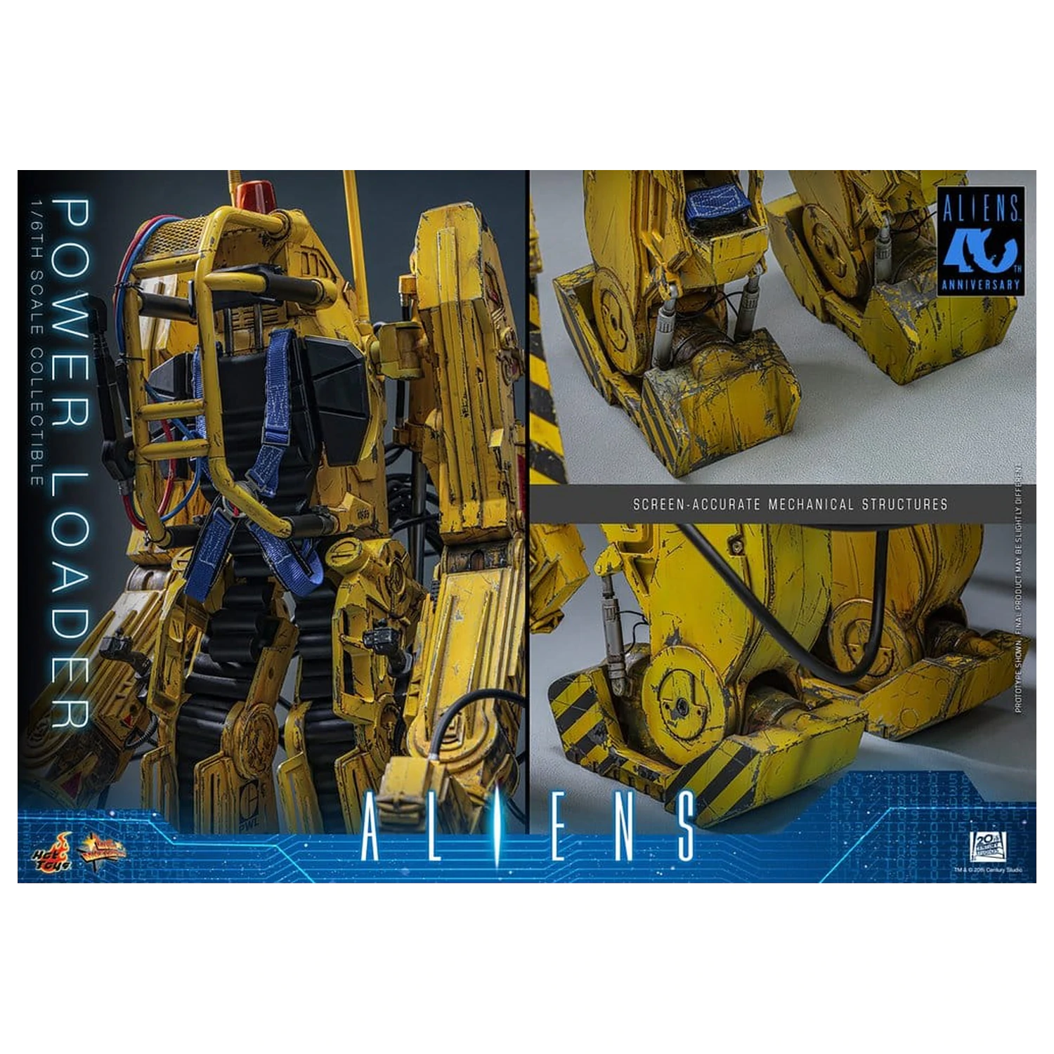 Alien Movie Masterpiece akčná figúrka 1/6 Power Loader 52 cm produktová fotografia