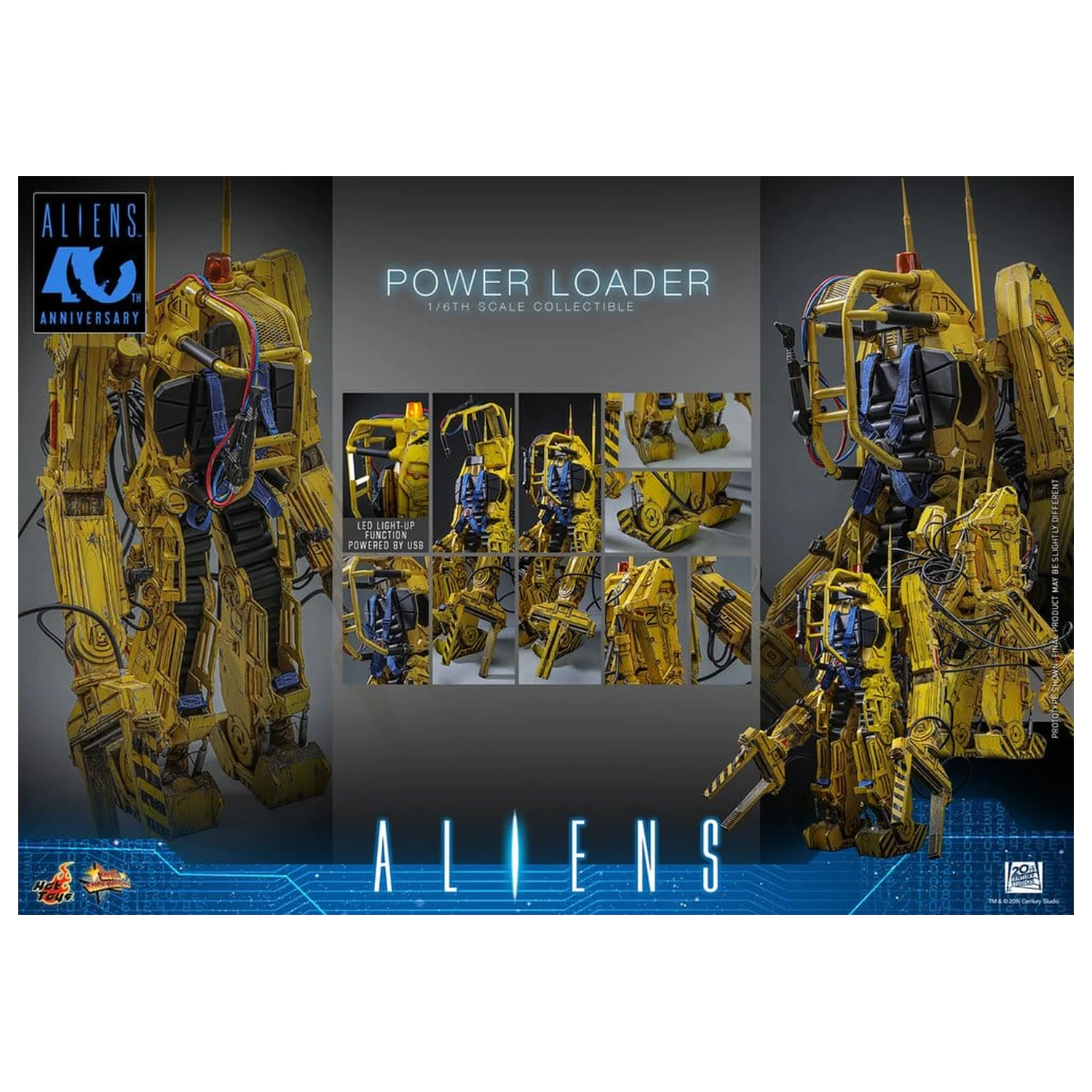 Alien Movie Masterpiece akčná figúrka 1/6 Power Loader 52 cm produktová fotografia