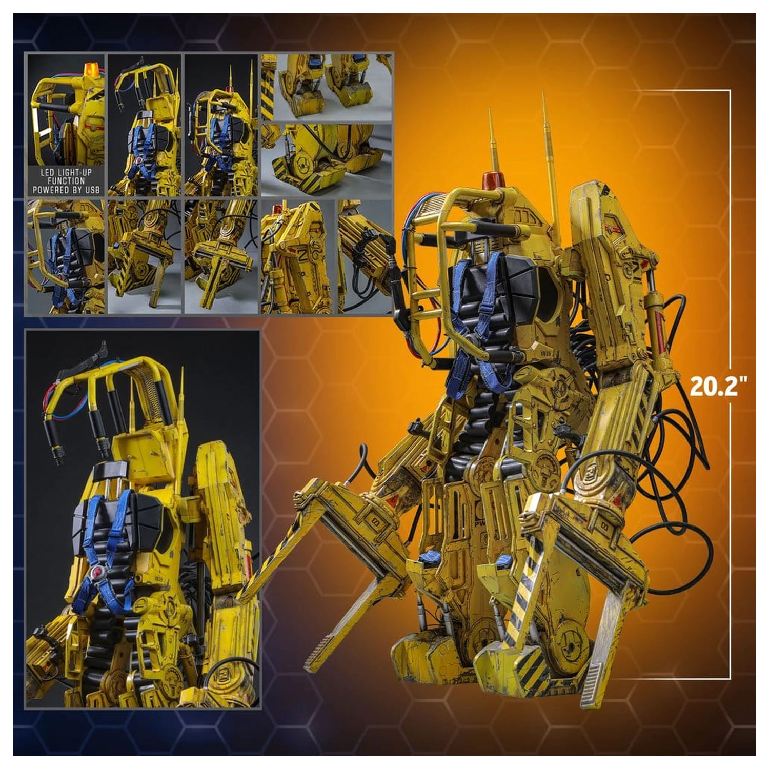 Alien Movie Masterpiece akčná figúrka 1/6 Power Loader 52 cm produktová fotografia