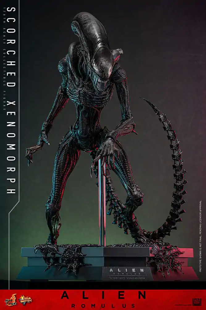 Alien: Romulus Movie Masterpiece Akčná Figúrka 1/6 Scorched Xenomorph 44 cm produktová fotografia