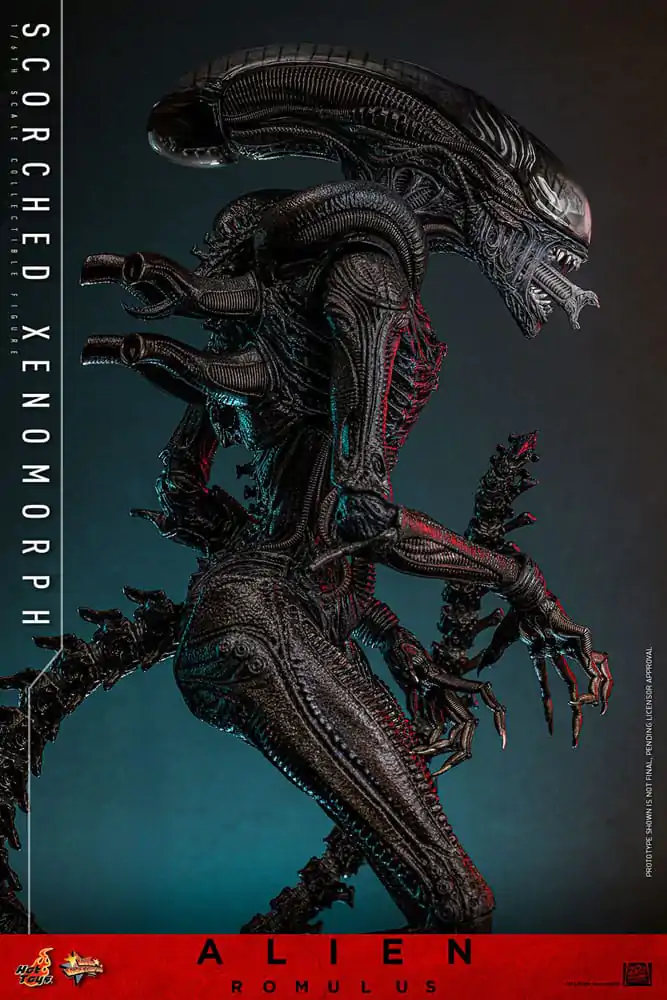 Alien: Romulus Movie Masterpiece Akčná Figúrka 1/6 Scorched Xenomorph 44 cm produktová fotografia