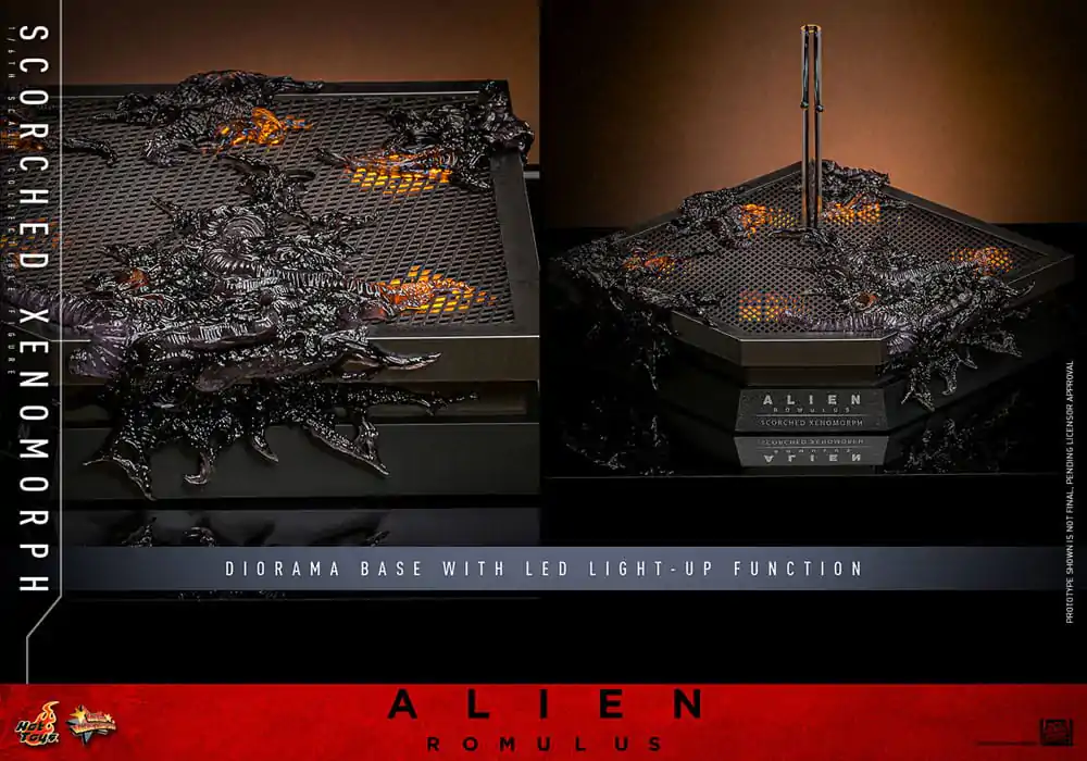 Alien: Romulus Movie Masterpiece Akčná Figúrka 1/6 Scorched Xenomorph 44 cm produktová fotografia