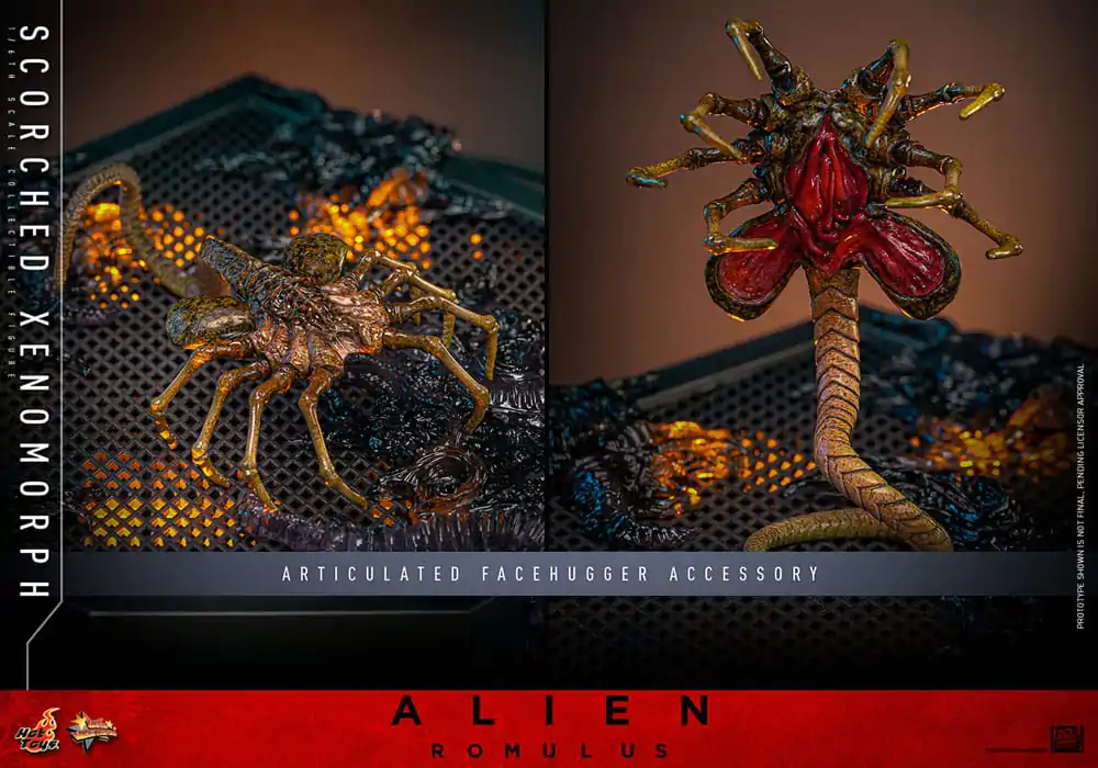 Alien: Romulus Movie Masterpiece Akčná Figúrka 1/6 Scorched Xenomorph 44 cm produktová fotografia