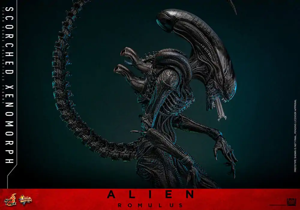 Alien: Romulus Movie Masterpiece Akčná Figúrka 1/6 Scorched Xenomorph 44 cm produktová fotografia