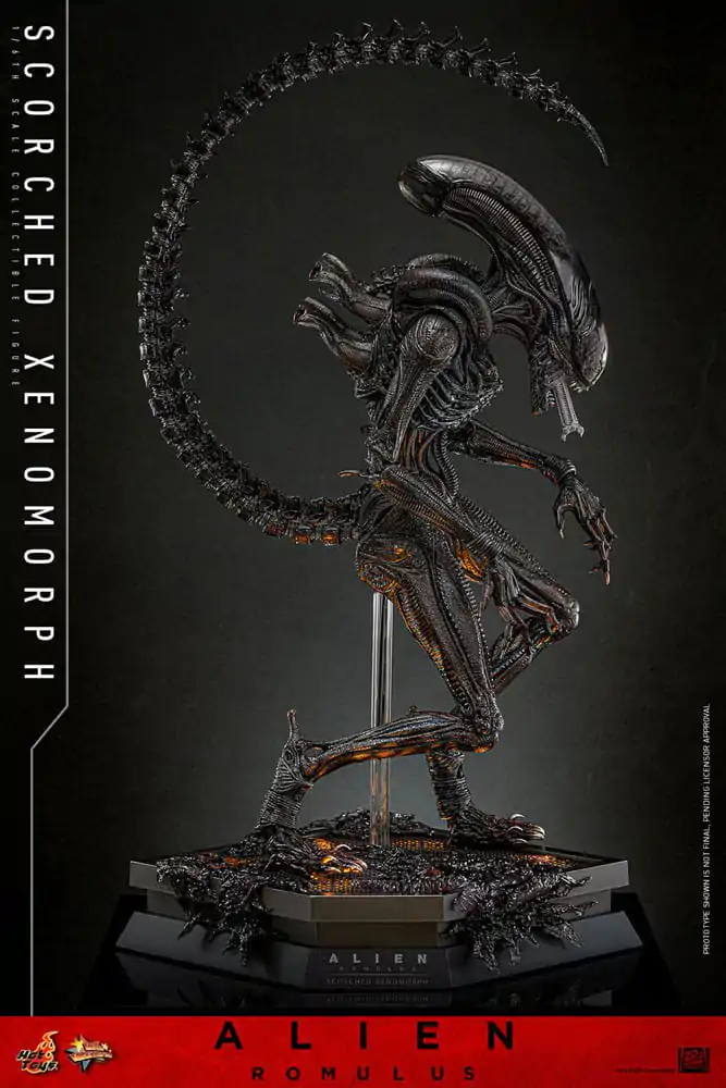 Alien: Romulus Movie Masterpiece Akčná Figúrka 1/6 Scorched Xenomorph 44 cm produktová fotografia