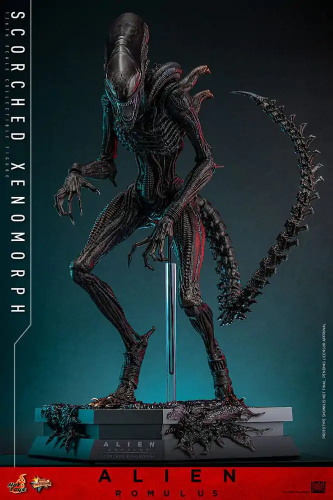 Alien: Romulus Movie Masterpiece Akčná Figúrka 1/6 Scorched Xenomorph 44 cm produktová fotografia