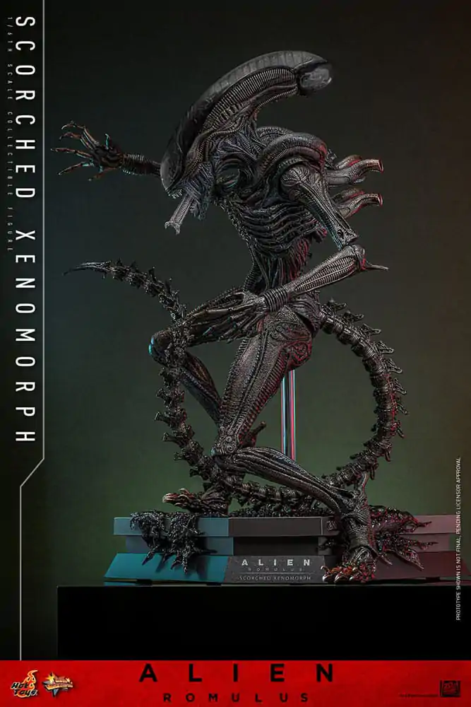 Alien: Romulus Movie Masterpiece Akčná Figúrka 1/6 Scorched Xenomorph 44 cm produktová fotografia