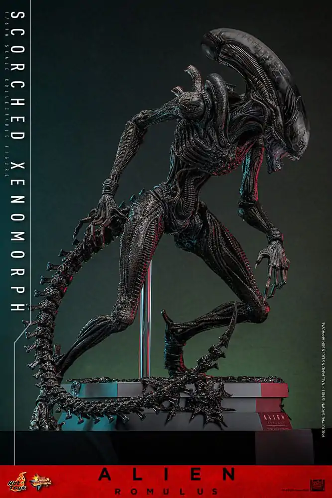 Alien: Romulus Movie Masterpiece Akčná Figúrka 1/6 Scorched Xenomorph 44 cm produktová fotografia